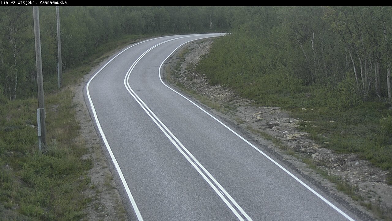 Kelikamerat Kuva Tie 92 Utsjoki, Kaamasmukka, Utsjoki, Lappi