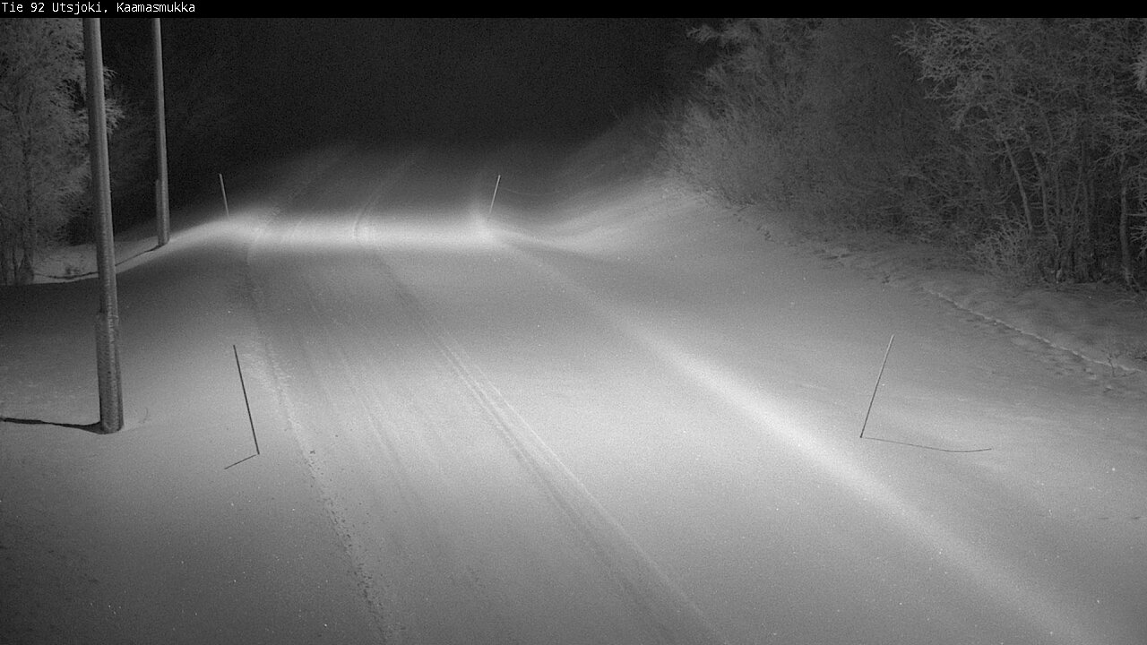 Kelikamerat Kuva Tie 92 Utsjoki, Kaamasmukka, Utsjoki, Lappi