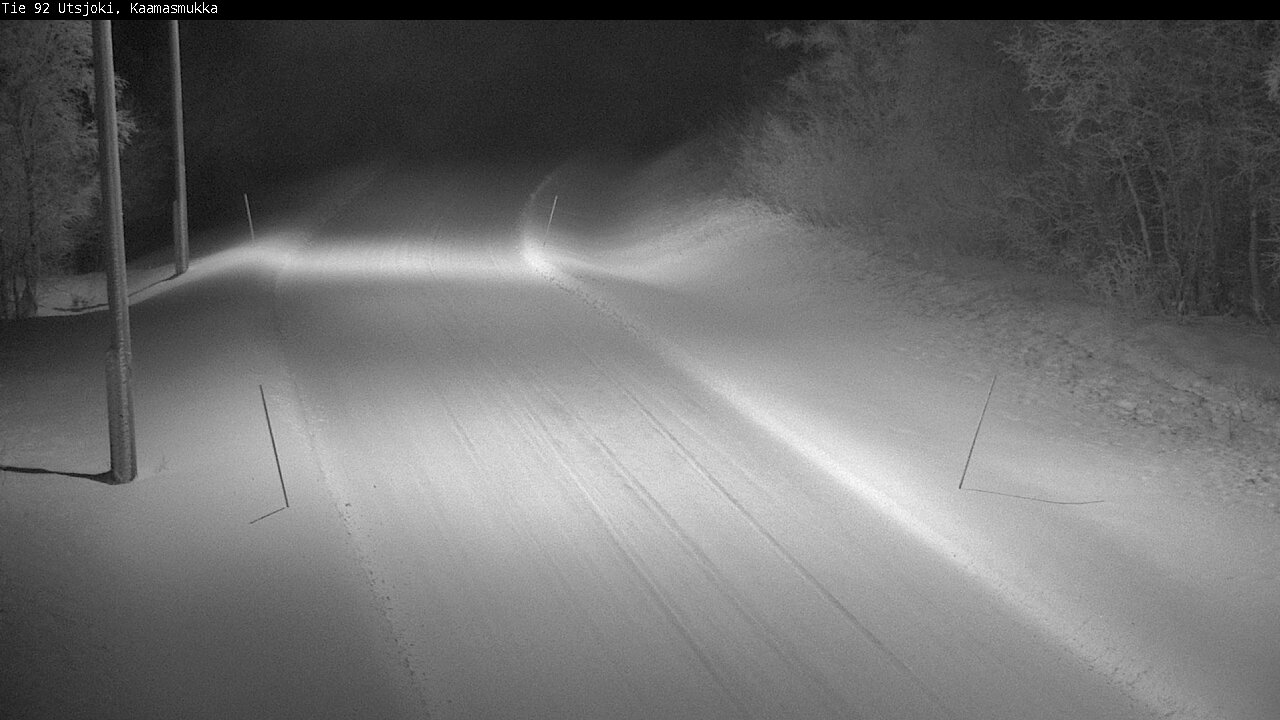 Kelikamerat Kuva Tie 92 Utsjoki, Kaamasmukka, Utsjoki, Lappi