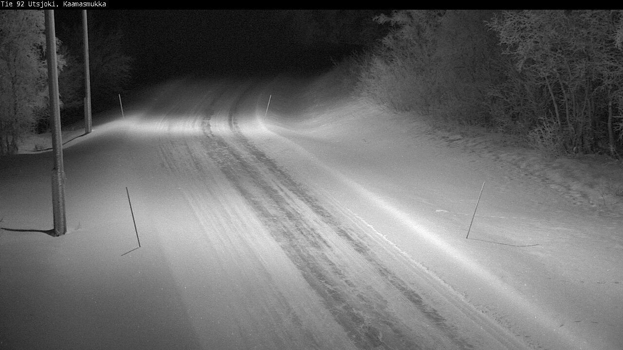 Kelikamerat Kuva Tie 92 Utsjoki, Kaamasmukka, Utsjoki, Lappi