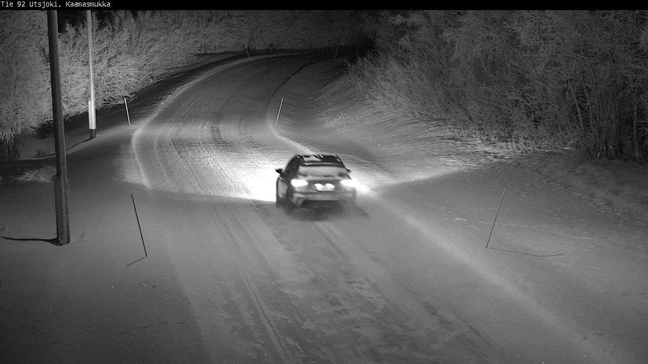 Kelikamerat Kuva Tie 92 Utsjoki, Kaamasmukka, Utsjoki, Lappi