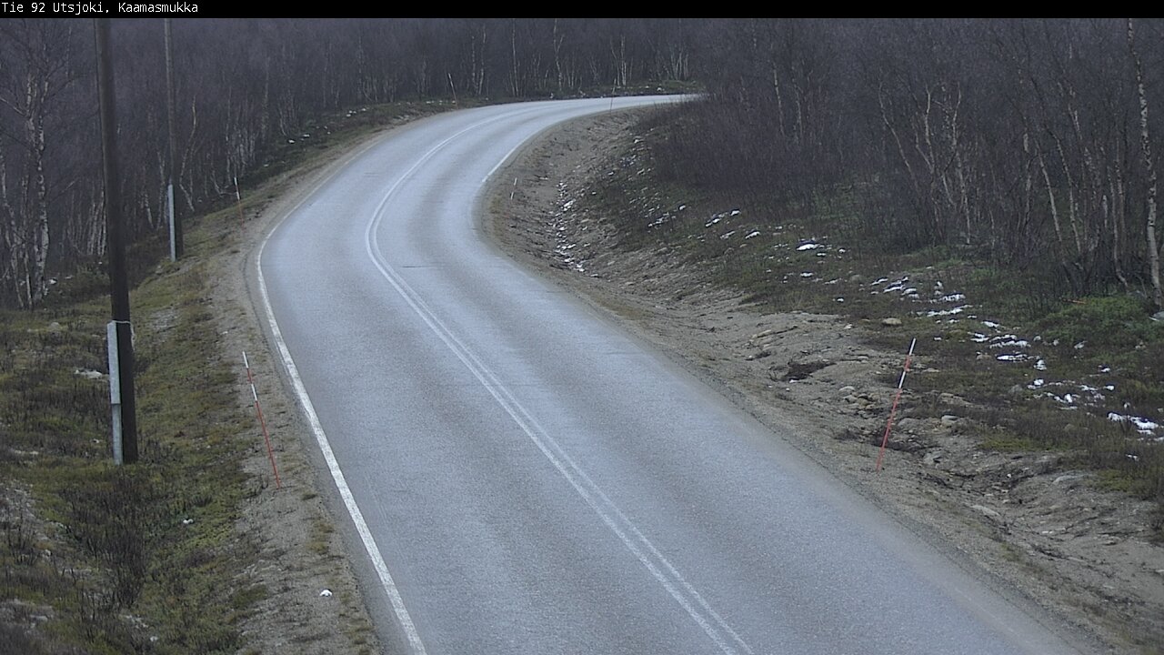 Kelikamerat Kuva Tie 92 Utsjoki, Kaamasmukka, Utsjoki, Lappi