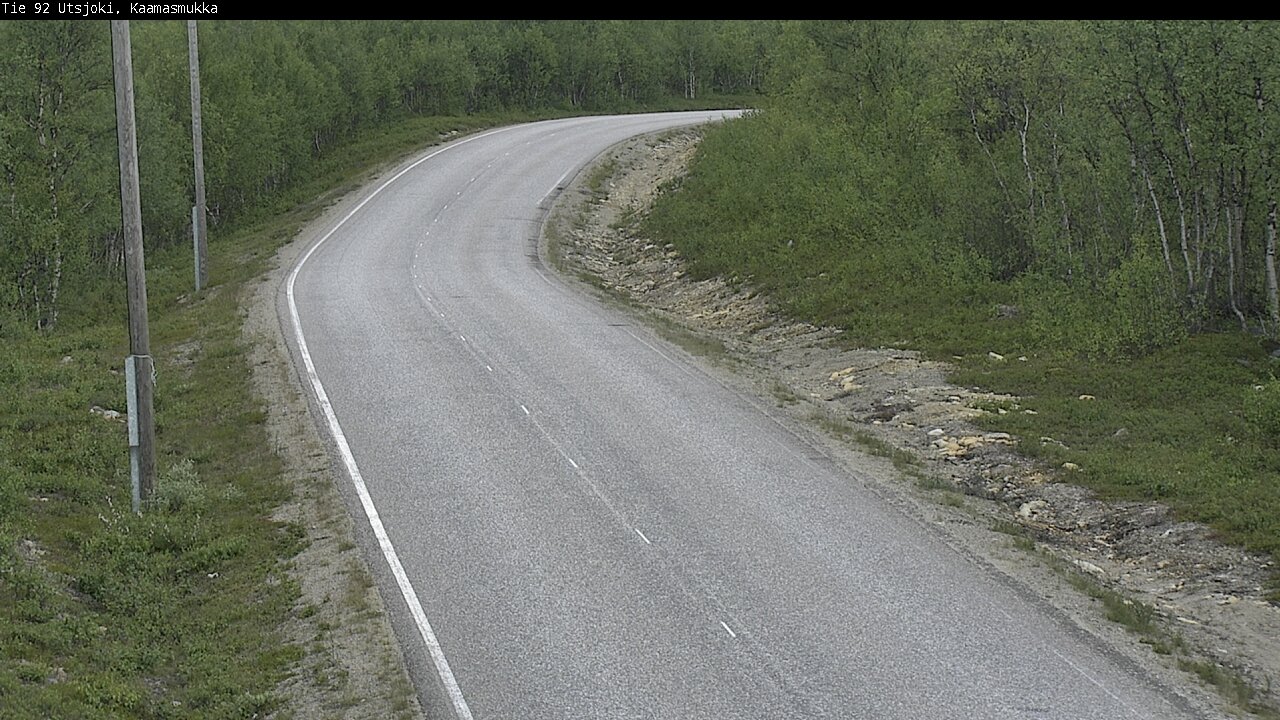 Kelikamerat Kuva Tie 92 Utsjoki, Kaamasmukka, Utsjoki, Lappi