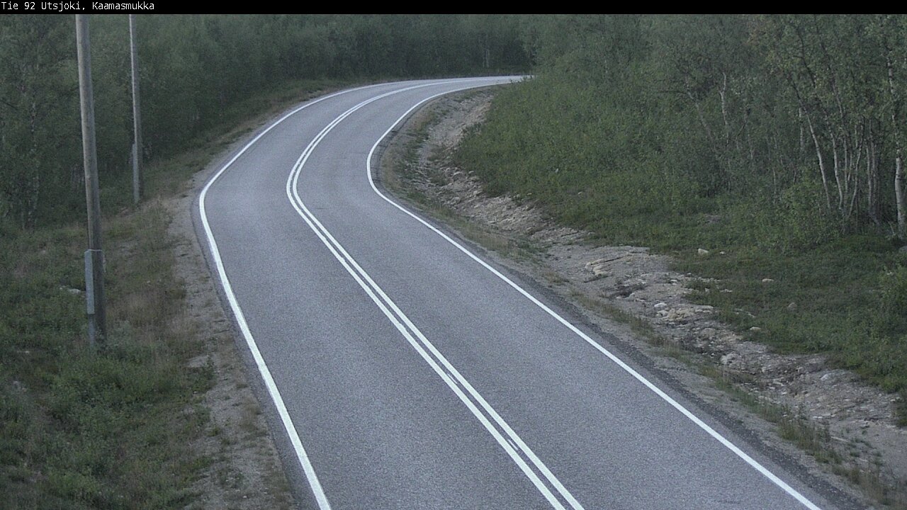 Kelikamerat Kuva Tie 92 Utsjoki, Kaamasmukka, Utsjoki, Lappi