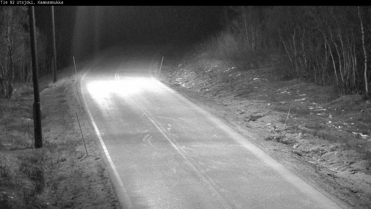 Kelikamerat Kuva Tie 92 Utsjoki, Kaamasmukka, Utsjoki, Lappi
