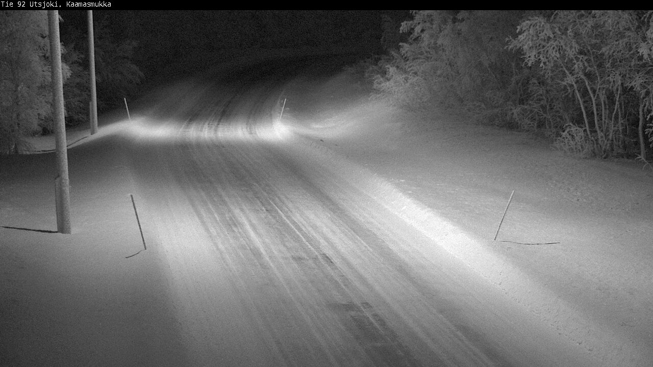 Kelikamerat Kuva Tie 92 Utsjoki, Kaamasmukka, Utsjoki, Lappi