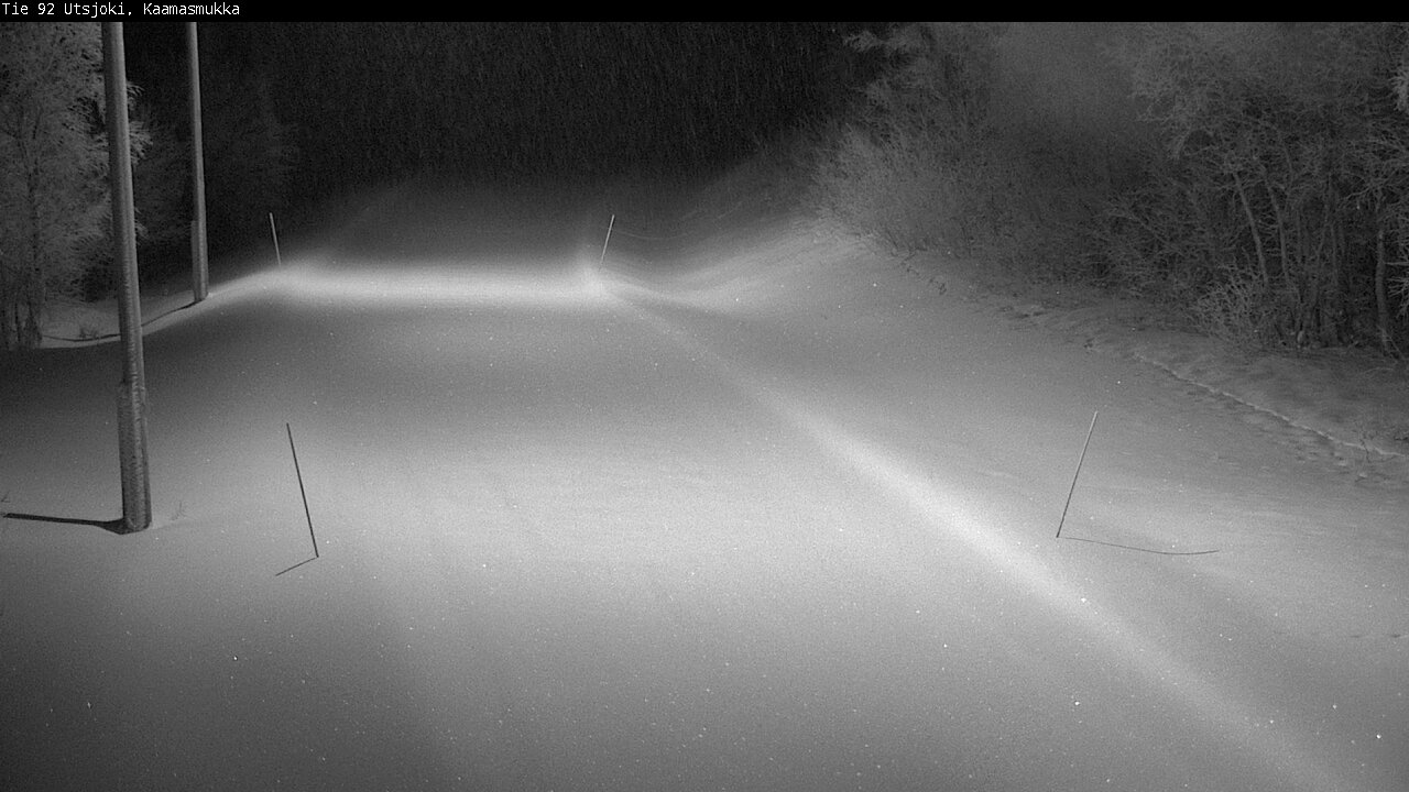 Kelikamerat Kuva Tie 92 Utsjoki, Kaamasmukka, Utsjoki, Lappi