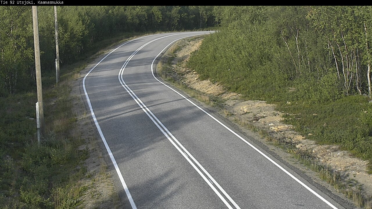 Kelikamerat Kuva Tie 92 Utsjoki, Kaamasmukka, Utsjoki, Lappi