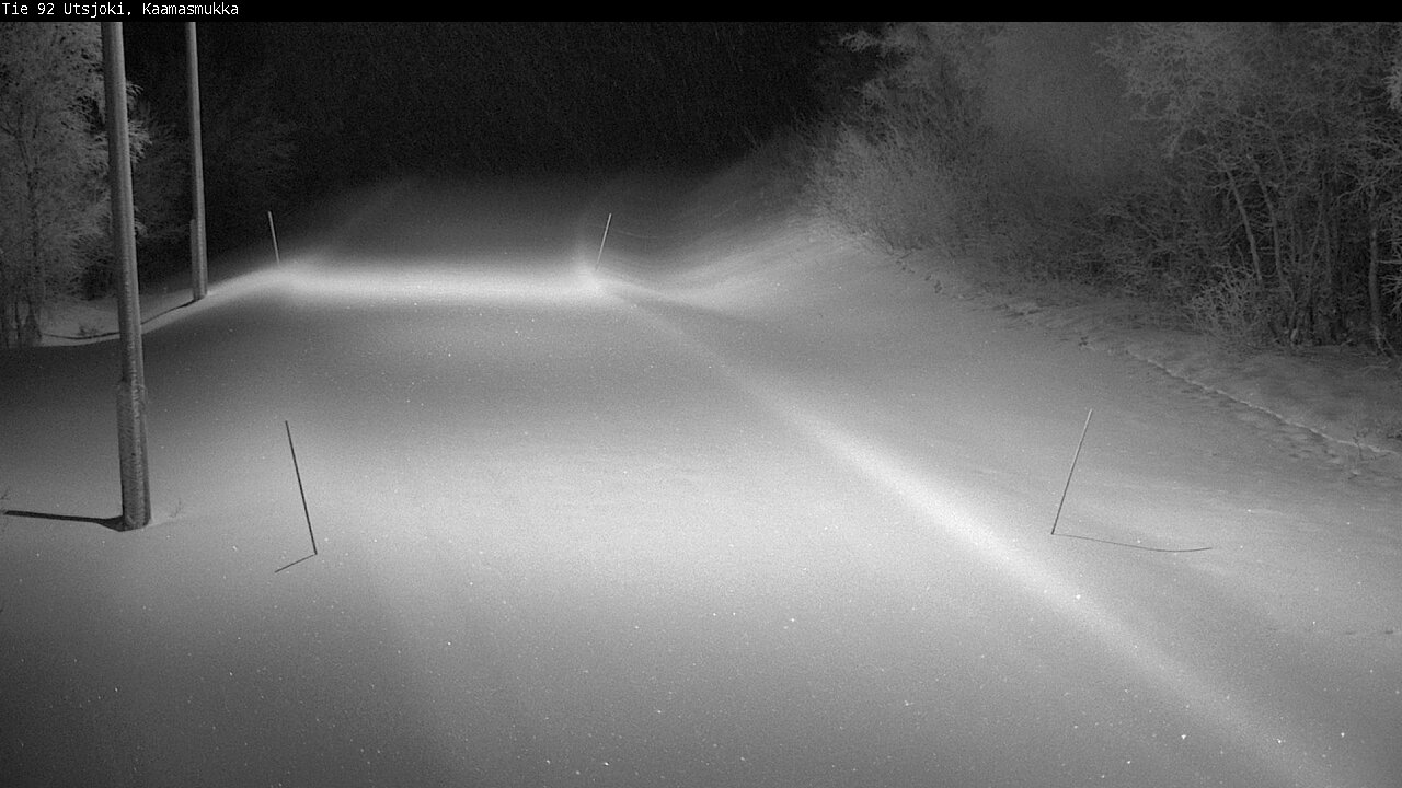 Kelikamerat Kuva Tie 92 Utsjoki, Kaamasmukka, Utsjoki, Lappi