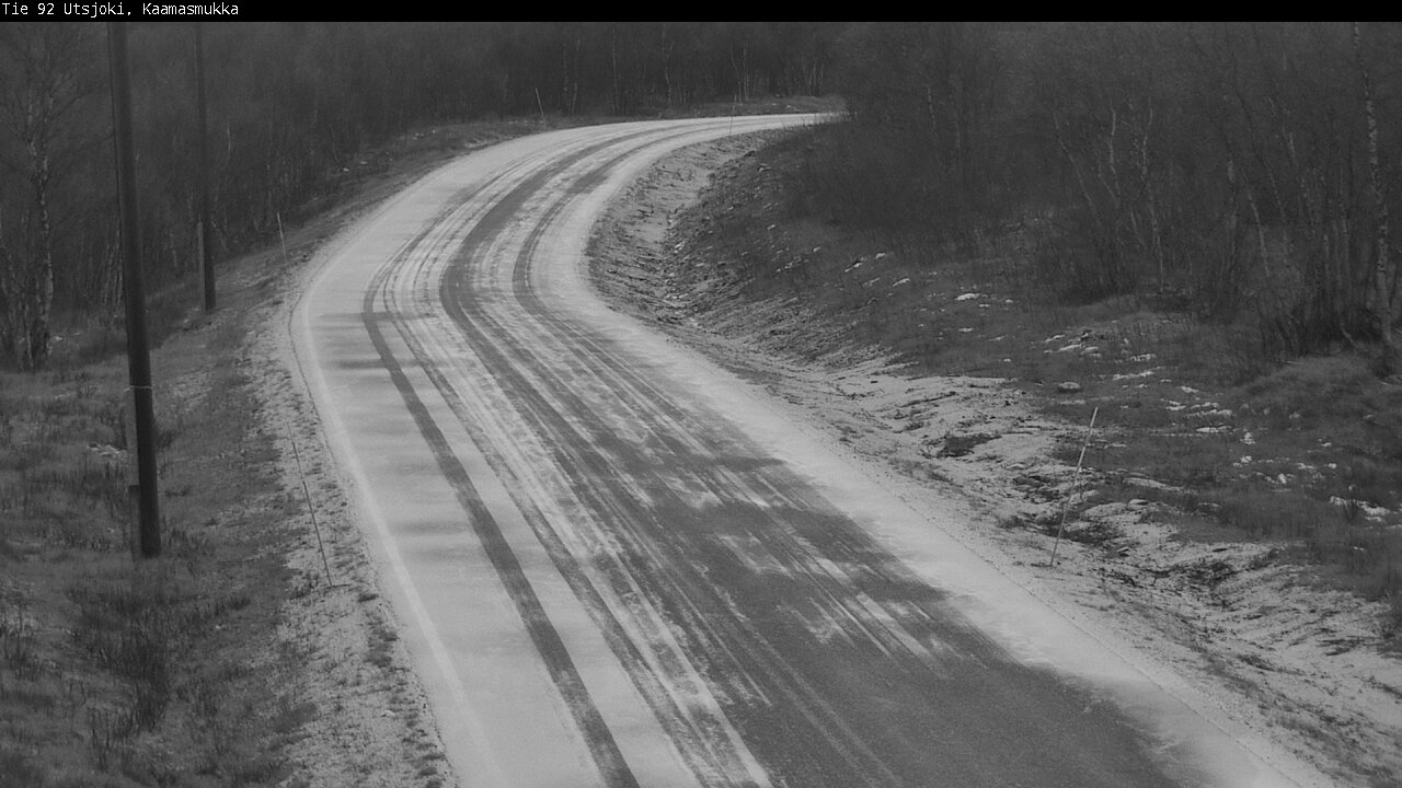 Kelikamerat Kuva Tie 92 Utsjoki, Kaamasmukka, Utsjoki, Lappi