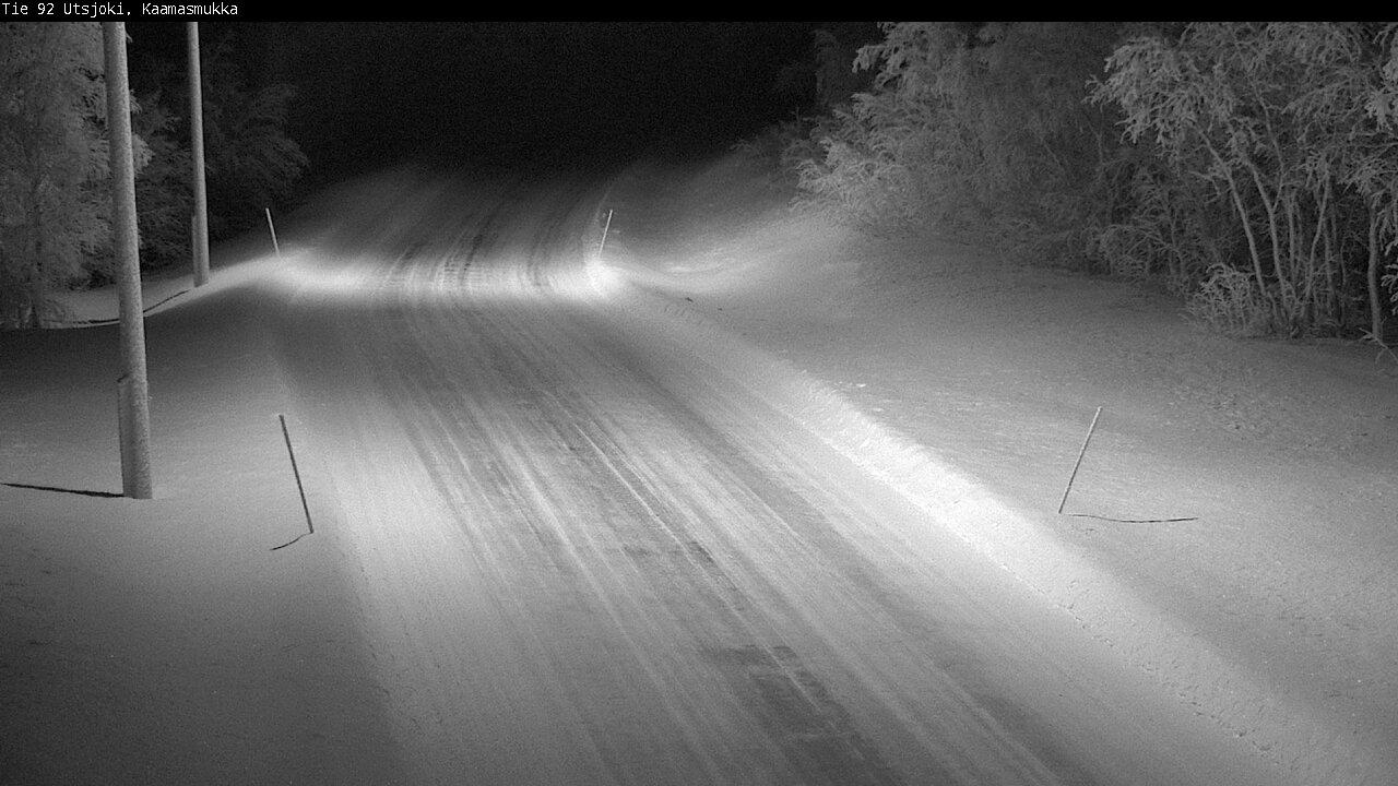 Kelikamerat Kuva Tie 92 Utsjoki, Kaamasmukka, Utsjoki, Lappi