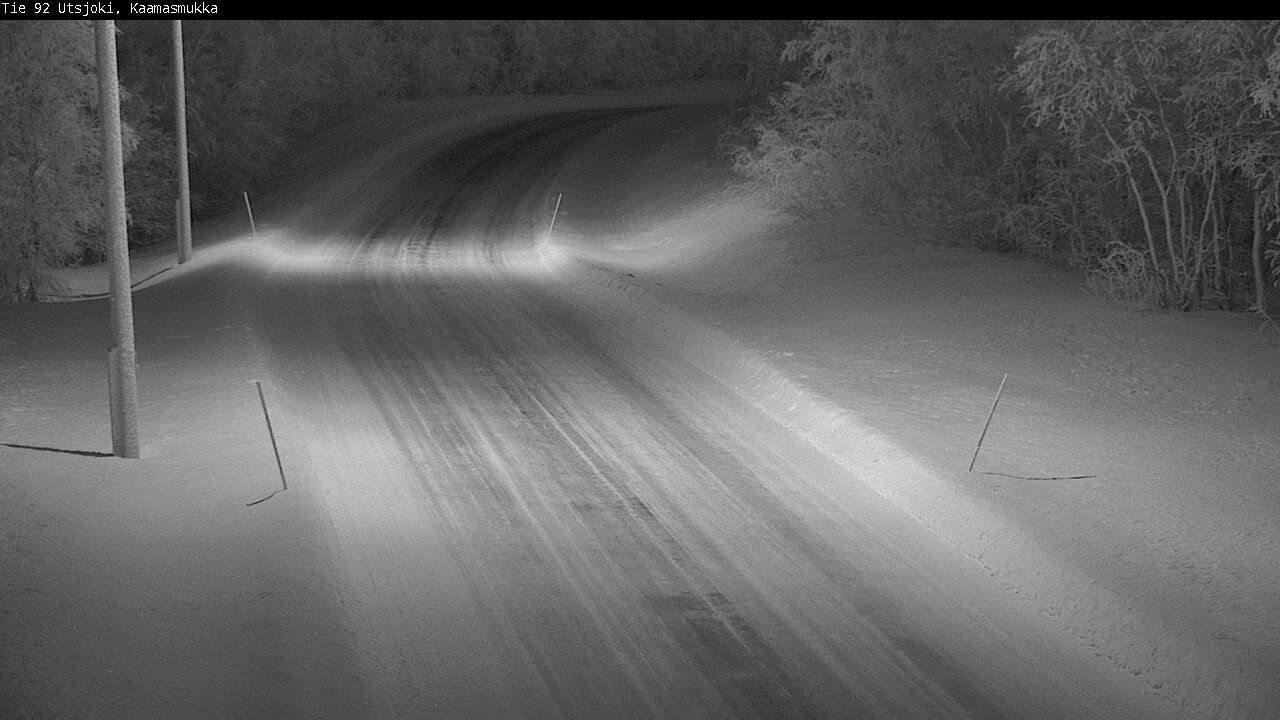 Kelikamerat Kuva Tie 92 Utsjoki, Kaamasmukka, Utsjoki, Lappi