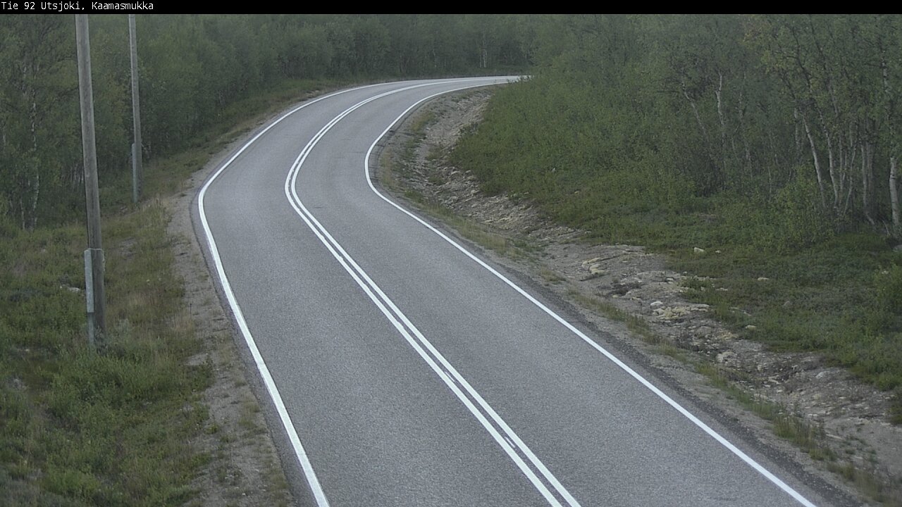 Kelikamerat Kuva Tie 92 Utsjoki, Kaamasmukka, Utsjoki, Lappi
