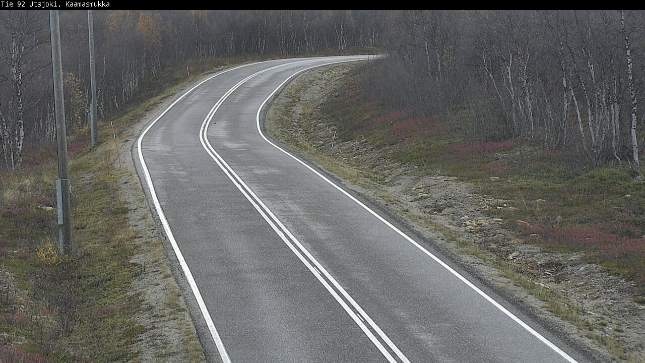 Kelikamerat Kuva Tie 92 Utsjoki, Kaamasmukka, Utsjoki, Lappi