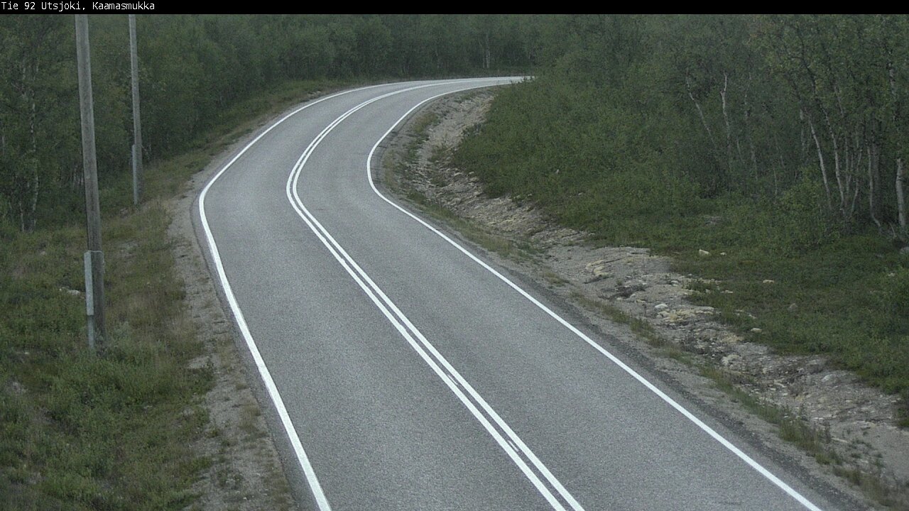 Kelikamerat Kuva Tie 92 Utsjoki, Kaamasmukka, Utsjoki, Lappi