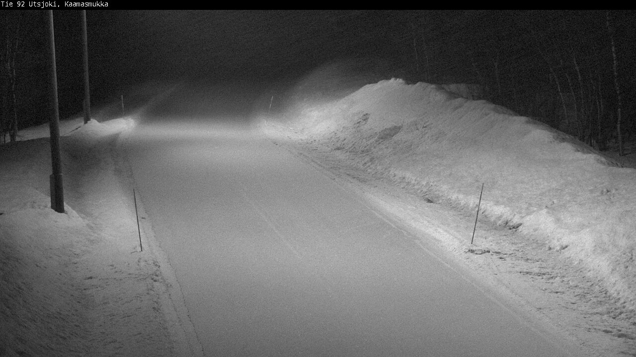 Weather Camera Image Road 92 Utsjoki, Kaamasmukka, Utsjoki, Lappi