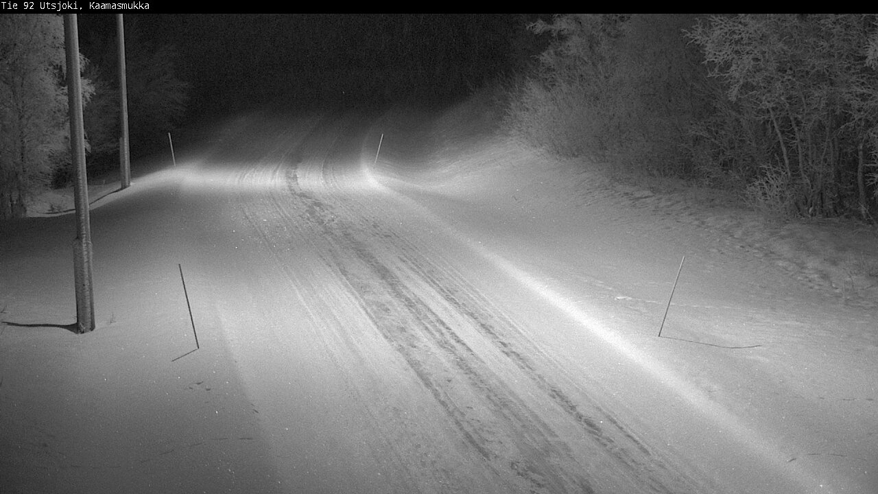 Kelikamerat Kuva Tie 92 Utsjoki, Kaamasmukka, Utsjoki, Lappi