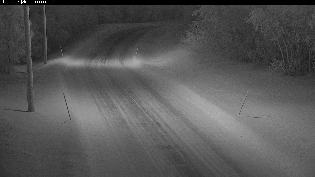 Kelikamerat Kuva Tie 92 Utsjoki, Kaamasmukka, Utsjoki, Lappi