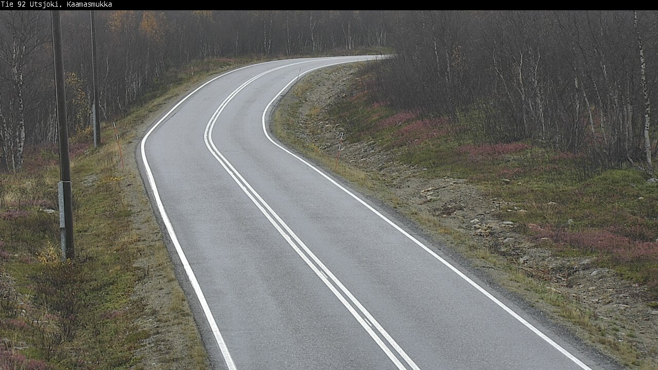 Weather Camera Image Road 92 Utsjoki, Kaamasmukka, Utsjoki, Lappi