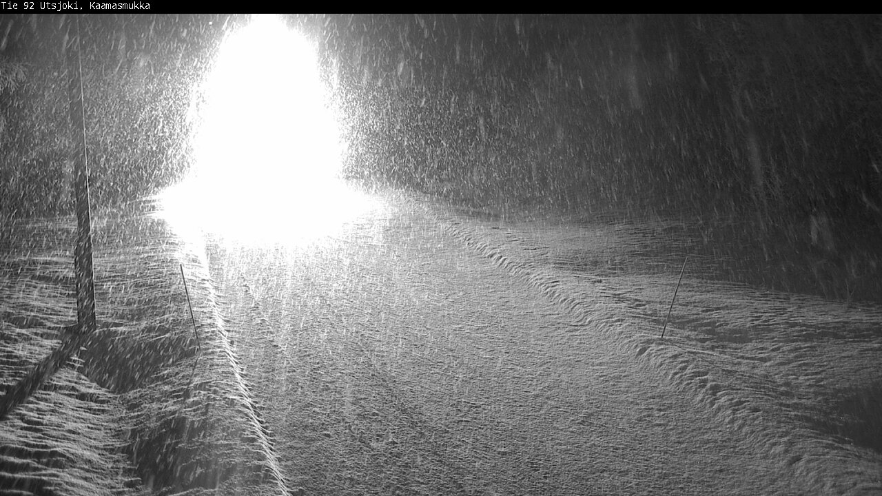 Kelikamerat Kuva Tie 92 Utsjoki, Kaamasmukka, Utsjoki, Lappi