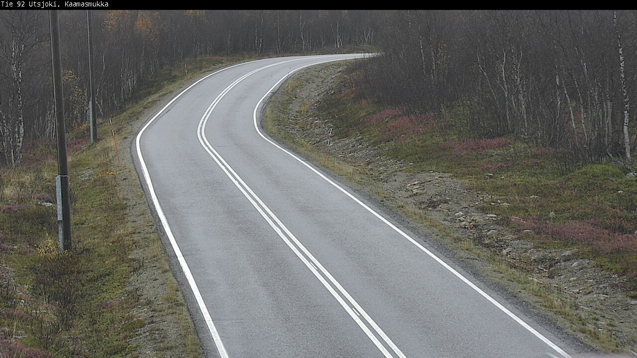 Weather Camera Image Road 92 Utsjoki, Kaamasmukka, Utsjoki, Lappi