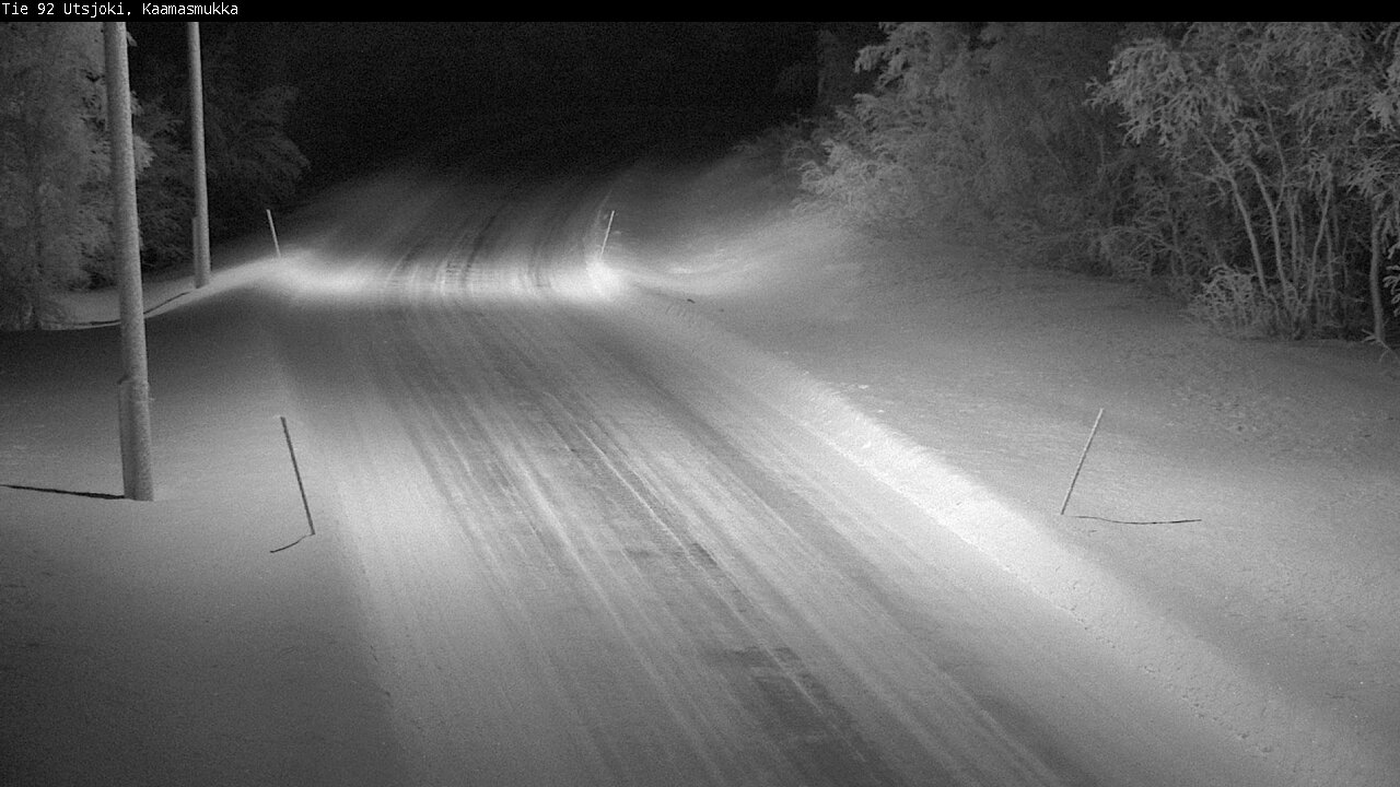 Kelikamerat Kuva Tie 92 Utsjoki, Kaamasmukka, Utsjoki, Lappi