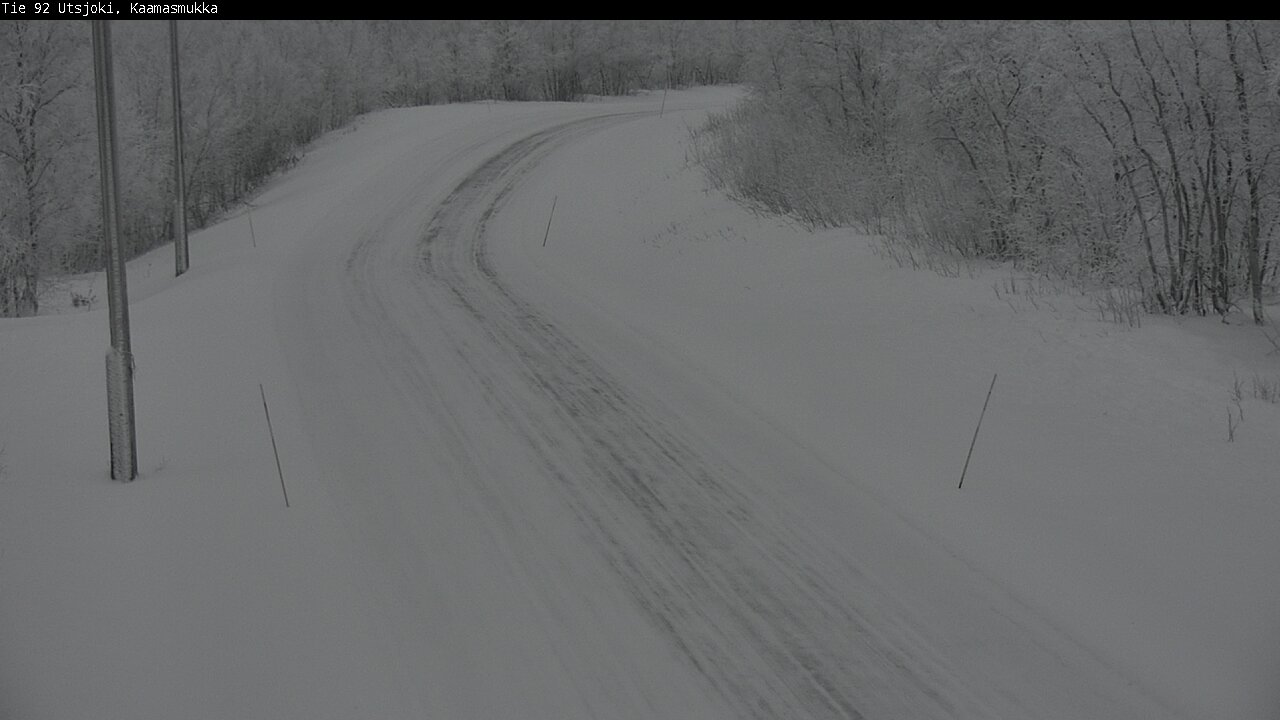 Kelikamerat Kuva Tie 92 Utsjoki, Kaamasmukka, Utsjoki, Lappi