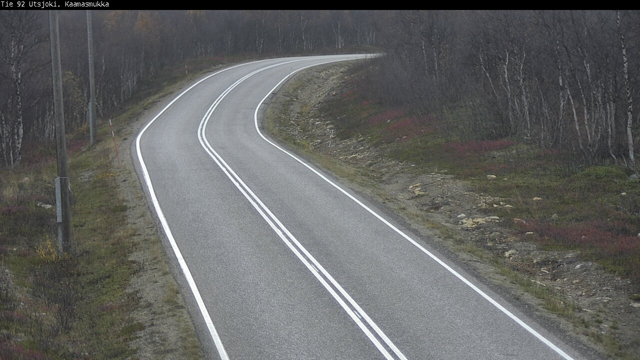 Kelikamerat Kuva Tie 92 Utsjoki, Kaamasmukka, Utsjoki, Lappi