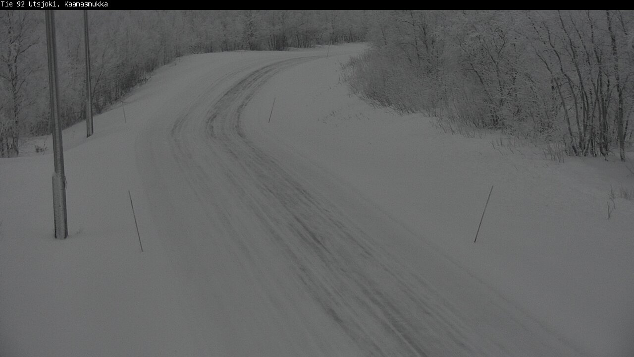 Kelikamerat Kuva Tie 92 Utsjoki, Kaamasmukka, Utsjoki, Lappi