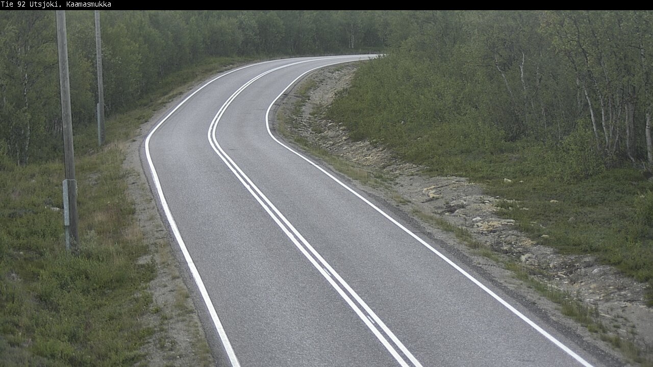 Kelikamerat Kuva Tie 92 Utsjoki, Kaamasmukka, Utsjoki, Lappi