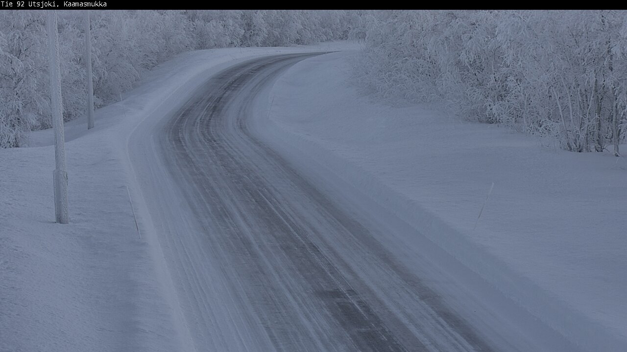Weather Camera Image Road 92 Utsjoki, Kaamasmukka, Utsjoki, Lappi