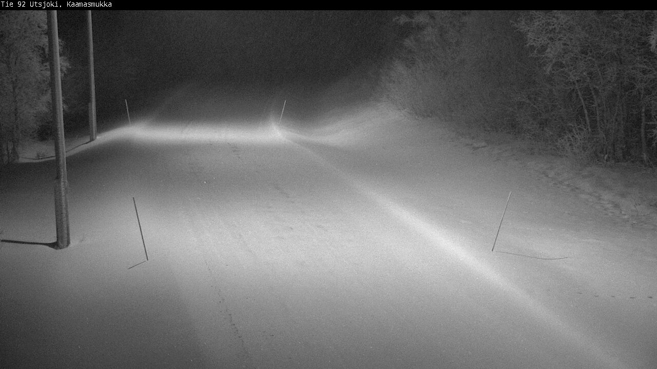 Kelikamerat Kuva Tie 92 Utsjoki, Kaamasmukka, Utsjoki, Lappi