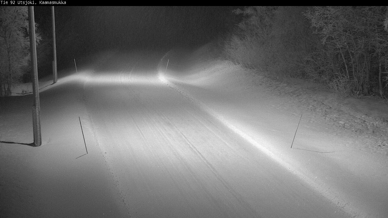 Kelikamerat Kuva Tie 92 Utsjoki, Kaamasmukka, Utsjoki, Lappi