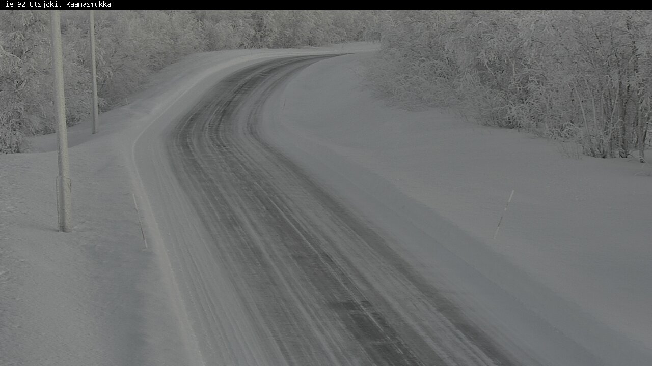 Kelikamerat Kuva Tie 92 Utsjoki, Kaamasmukka, Utsjoki, Lappi