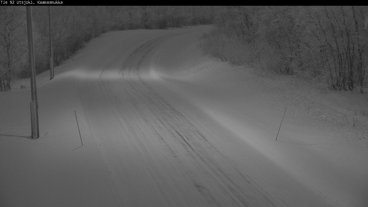 Kelikamerat Kuva Tie 92 Utsjoki, Kaamasmukka, Utsjoki, Lappi