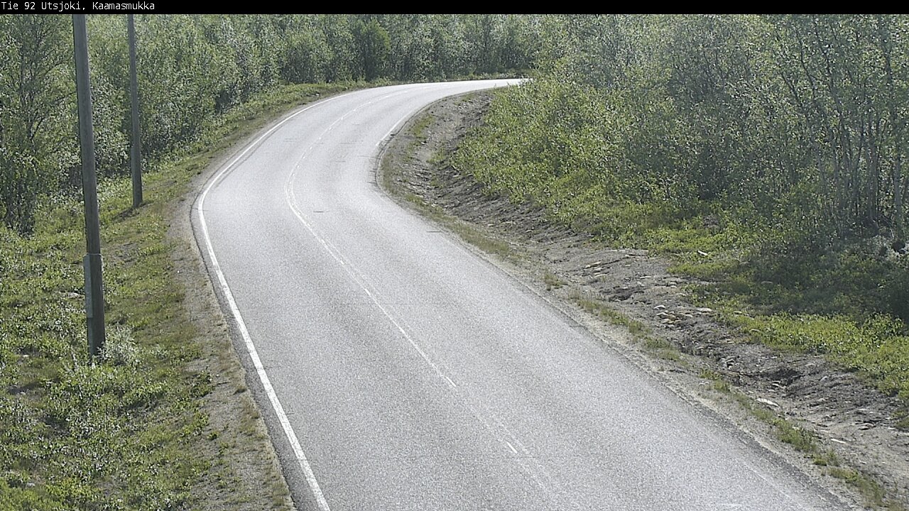 Weather Camera Image Väg 92 Utsjoki, Kaamasmukka, Utsjoki, Lappi