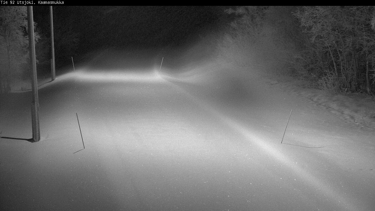 Kelikamerat Kuva Tie 92 Utsjoki, Kaamasmukka, Utsjoki, Lappi