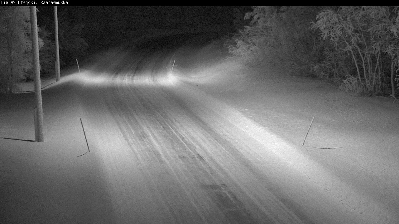 Kelikamerat Kuva Tie 92 Utsjoki, Kaamasmukka, Utsjoki, Lappi