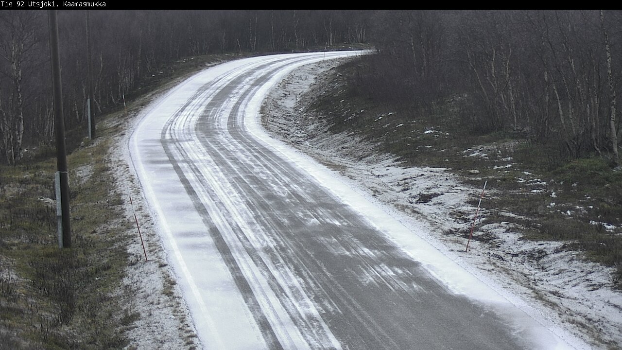 Kelikamerat Kuva Tie 92 Utsjoki, Kaamasmukka, Utsjoki, Lappi