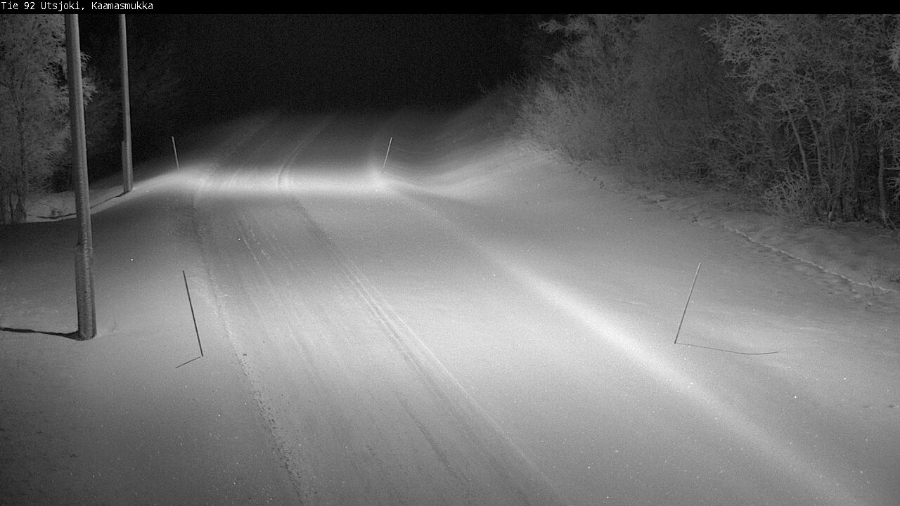 Kelikamerat Kuva Tie 92 Utsjoki, Kaamasmukka, Utsjoki, Lappi