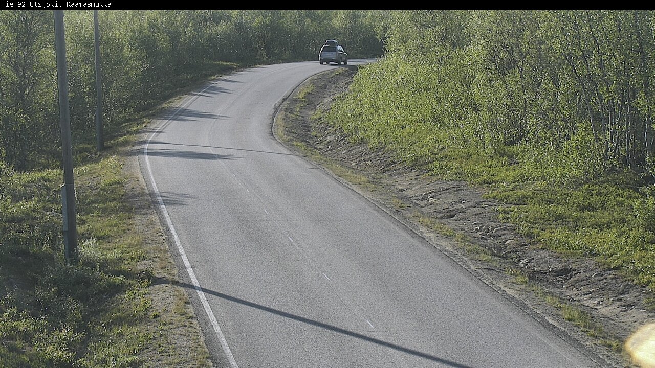 Weather Camera Image Väg 92 Utsjoki, Kaamasmukka, Utsjoki, Lappi