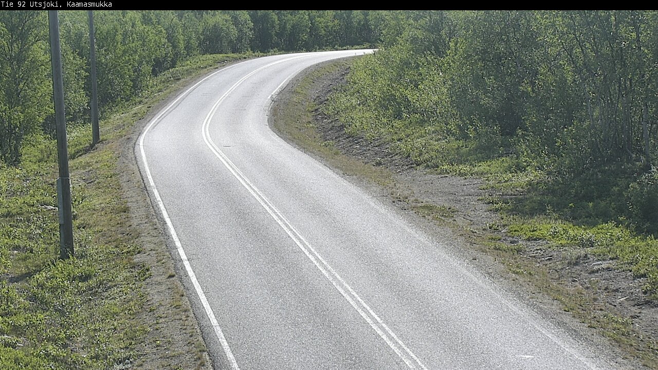 Weather Camera Image Road 92 Utsjoki, Kaamasmukka, Utsjoki, Lappi