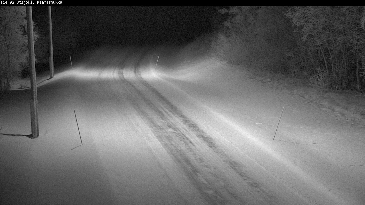 Kelikamerat Kuva Tie 92 Utsjoki, Kaamasmukka, Utsjoki, Lappi