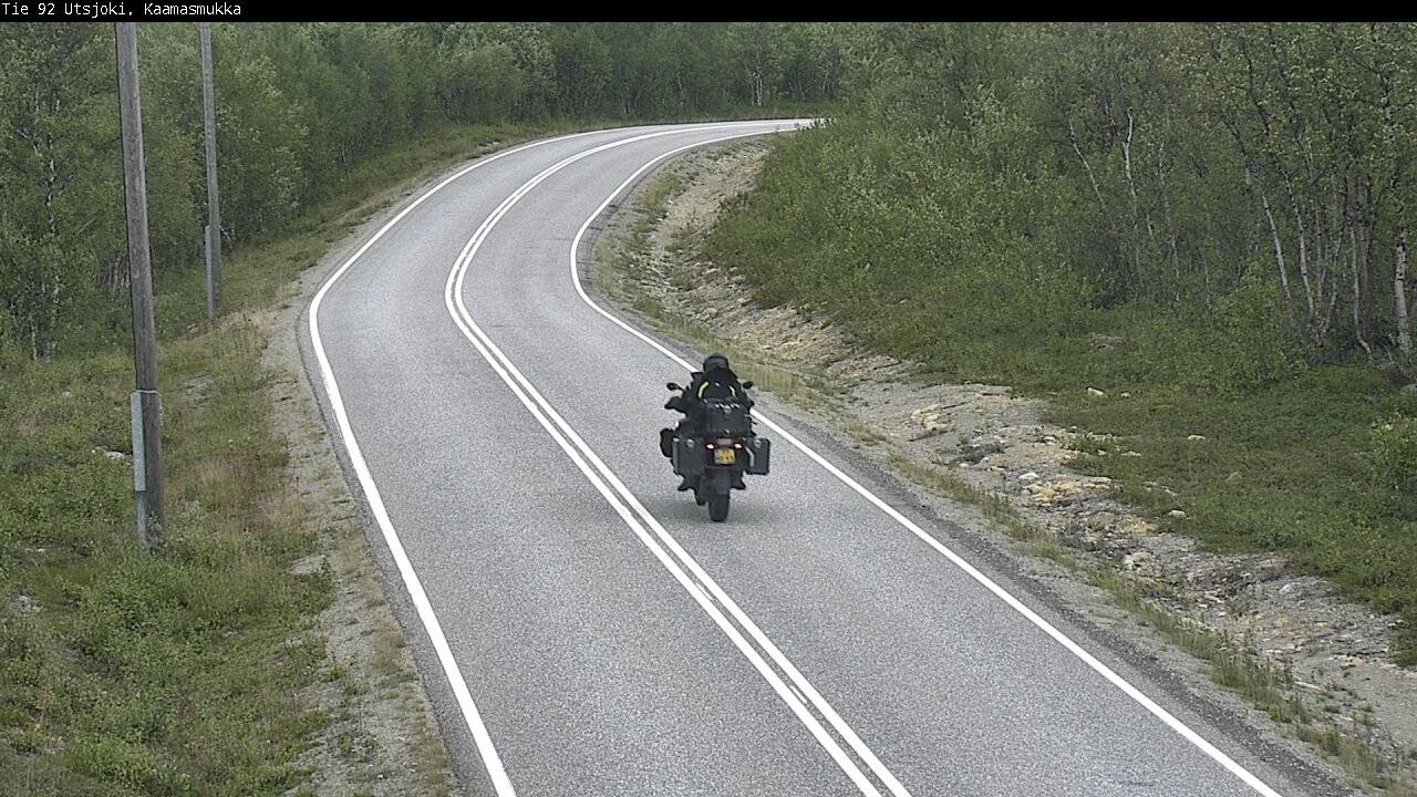 Kelikamerat Kuva Tie 92 Utsjoki, Kaamasmukka, Utsjoki, Lappi