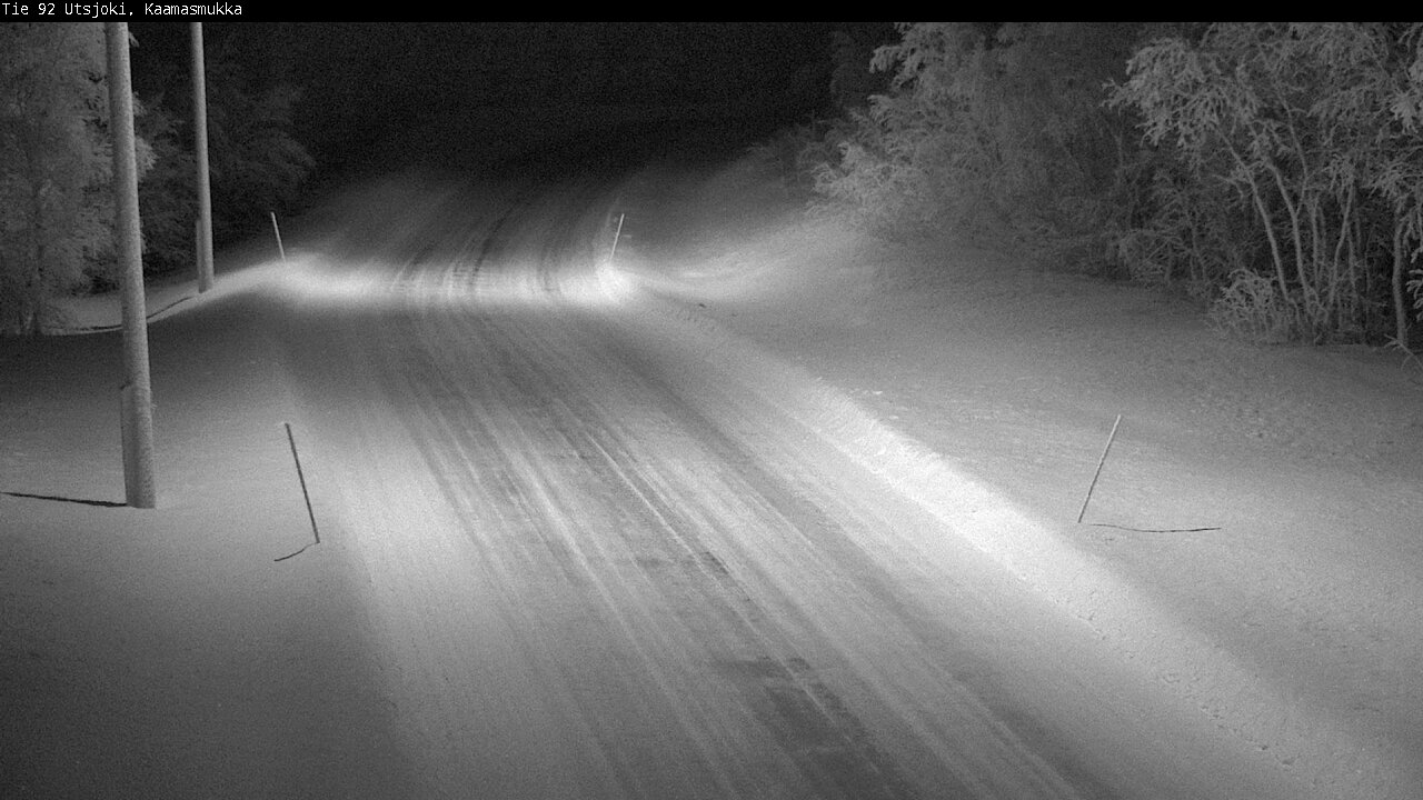 Kelikamerat Kuva Tie 92 Utsjoki, Kaamasmukka, Utsjoki, Lappi