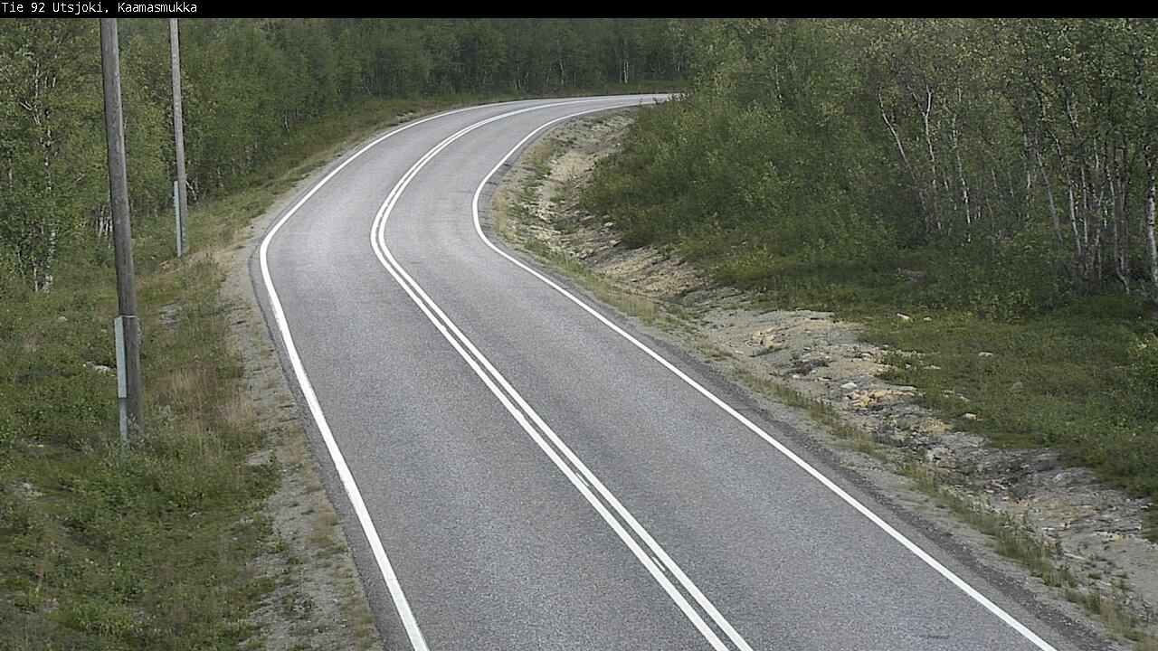 Kelikamerat Kuva Tie 92 Utsjoki, Kaamasmukka, Utsjoki, Lappi