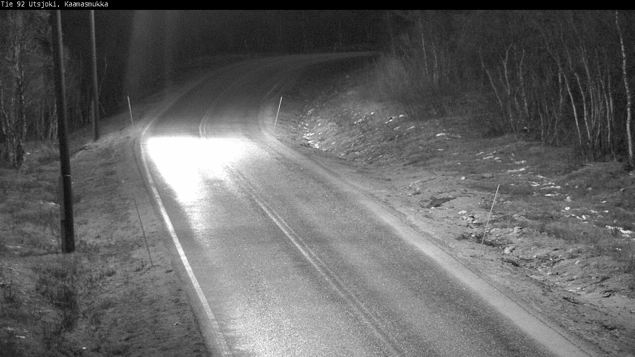 Kelikamerat Kuva Tie 92 Utsjoki, Kaamasmukka, Utsjoki, Lappi