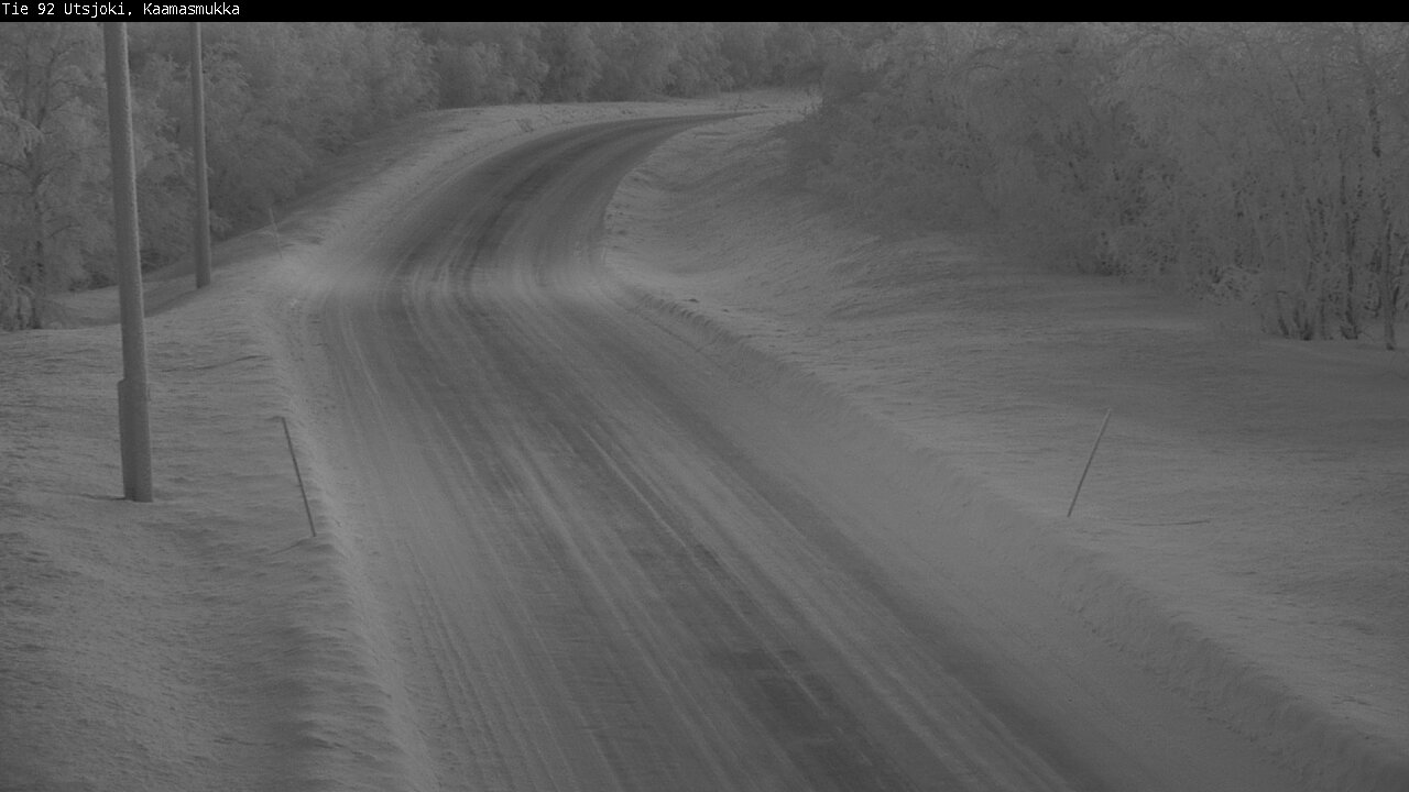Kelikamerat Kuva Tie 92 Utsjoki, Kaamasmukka, Utsjoki, Lappi