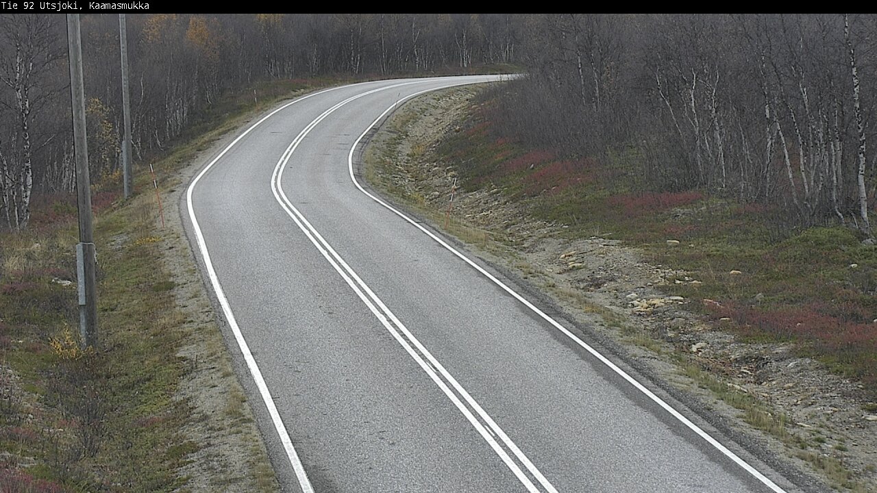 Kelikamerat Kuva Tie 92 Utsjoki, Kaamasmukka, Utsjoki, Lappi