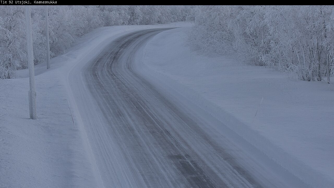 Weather Camera Image Road 92 Utsjoki, Kaamasmukka, Utsjoki, Lappi